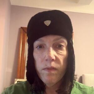 Black Fur Trapper Hat